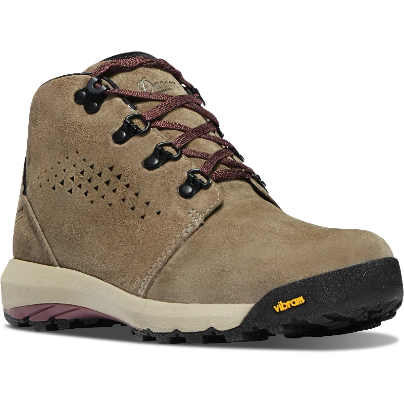 Danner Women's Inquire Chukka 4" WP Hiking Boot - Gray/Plum - 64501