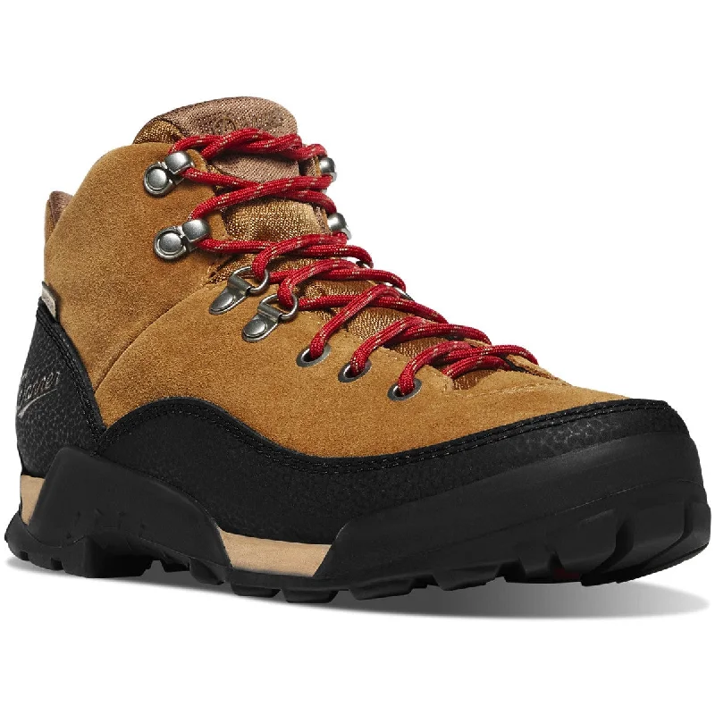 Danner Women's Panorama Mid 6" Waterproof Hiking Boot - Brown/Red - 63434