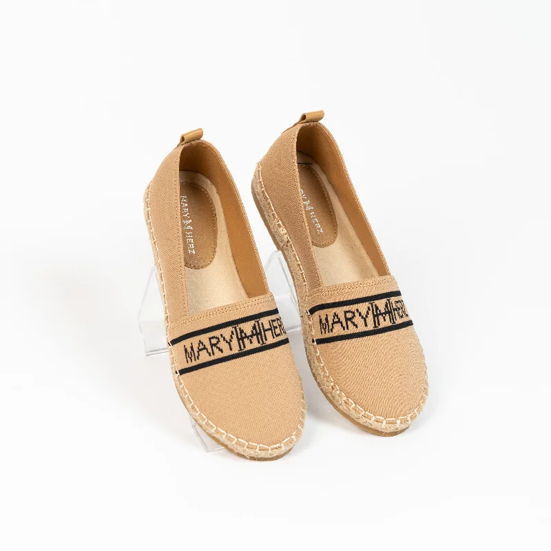 MHS-COTTON LOGO ESPADRILLES