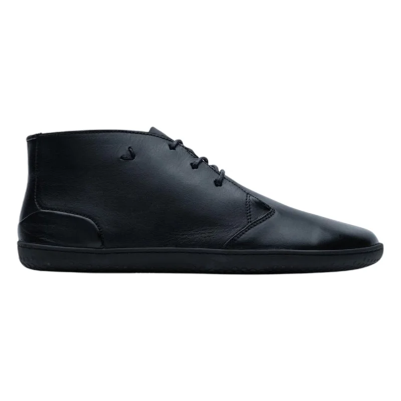 Vivo Barefoot Men's Gobi Lux Obsidian Leather