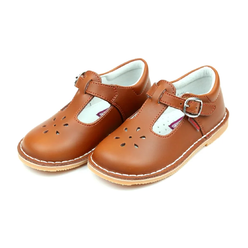 Mary Janes Cognac T-Strap | Joy