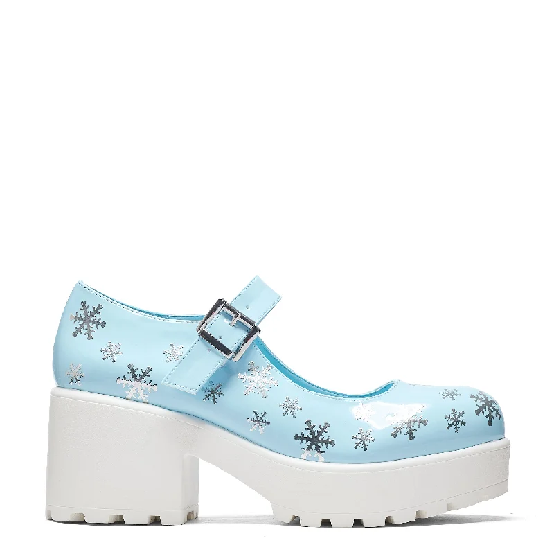 Tira Blue Mary Janes ' Frosty Kisses Edition'