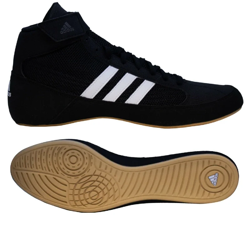 Adidas | AQ3325 | HVC 2 | Black | Adult & Youth | Wrestling Shoes