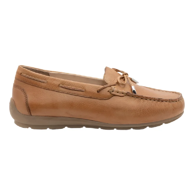 Ara Women's Amarillo Driving Moccasin Caramel Calf