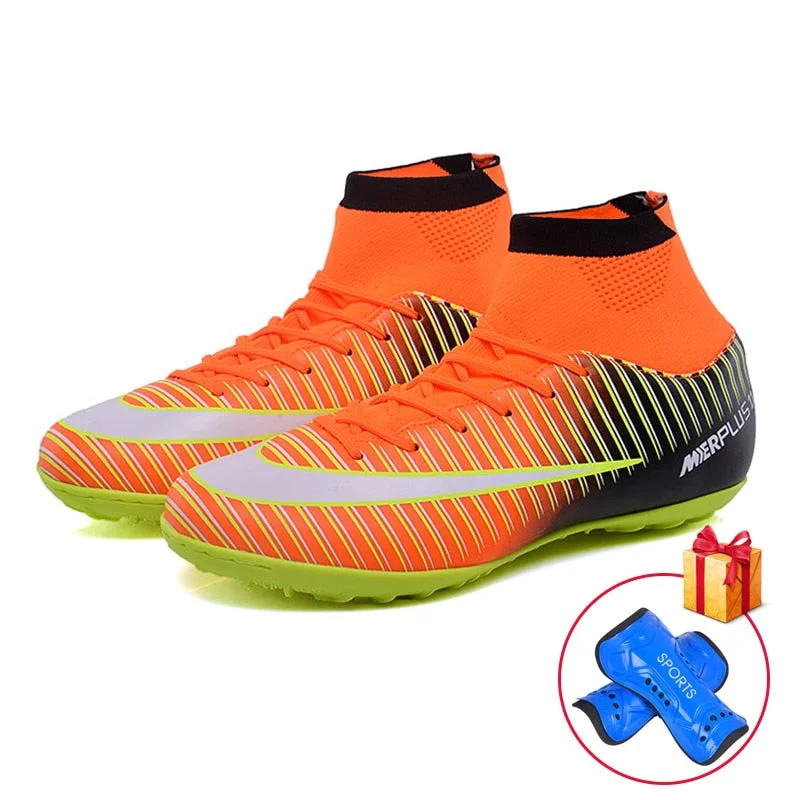 Football Boots TF Futsal Shoes Turf Soccer Shoes