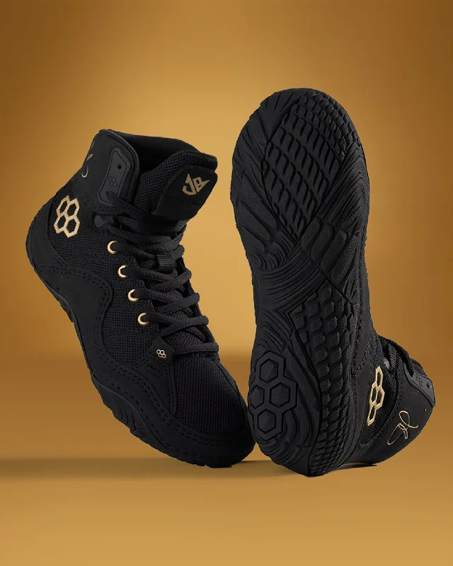 JB1 Youth Wrestling Shoes - ALLISEEISGOLD