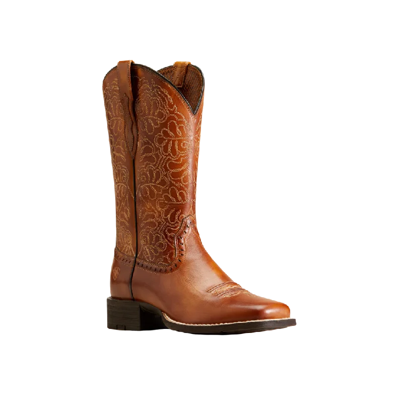 Ariat Women's  Round Up Remuda  Full Grain Leather Boots