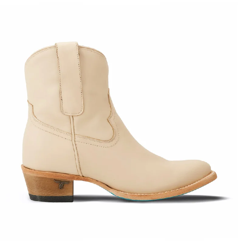 Plain Jane Round Toe Zippered Cowboy Booties