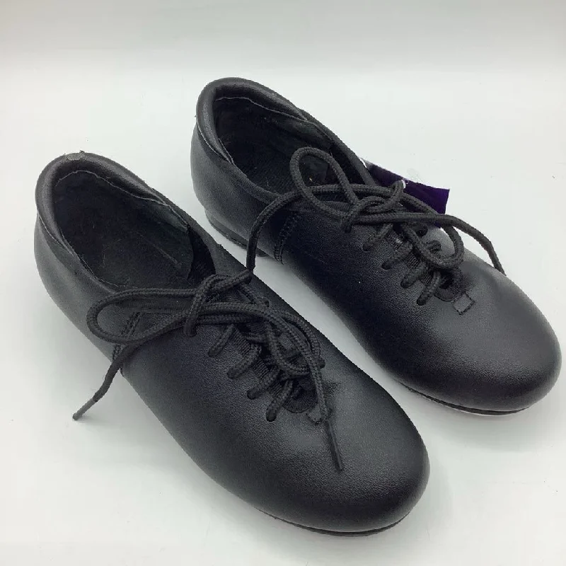 Size 10-11: Theatricals Black Lace-Up Tap Shoes