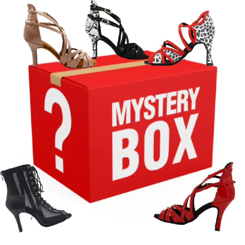 Size US 6  - Brand New Dance Heels Mystery Box Sale | Bouge Moi Dance Shoe