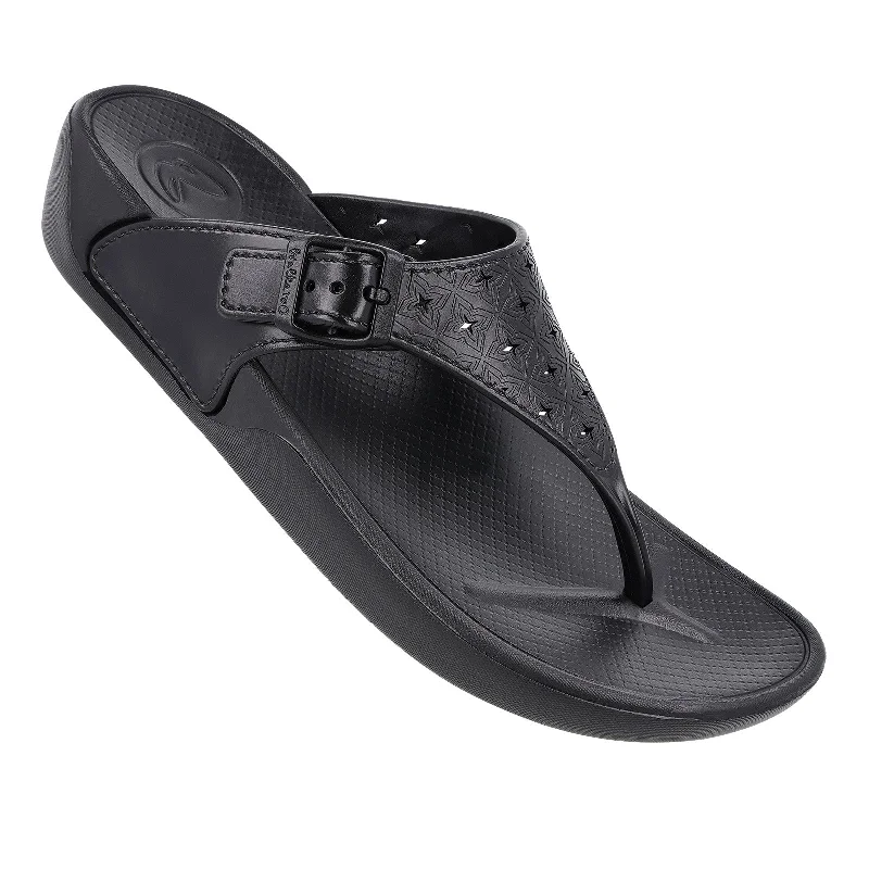 Women's Flip Flops  - WC8913 Black