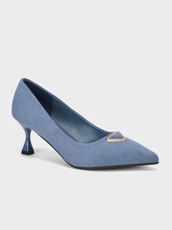 Womens "JALENA" Pointed Toe Comfy Courts