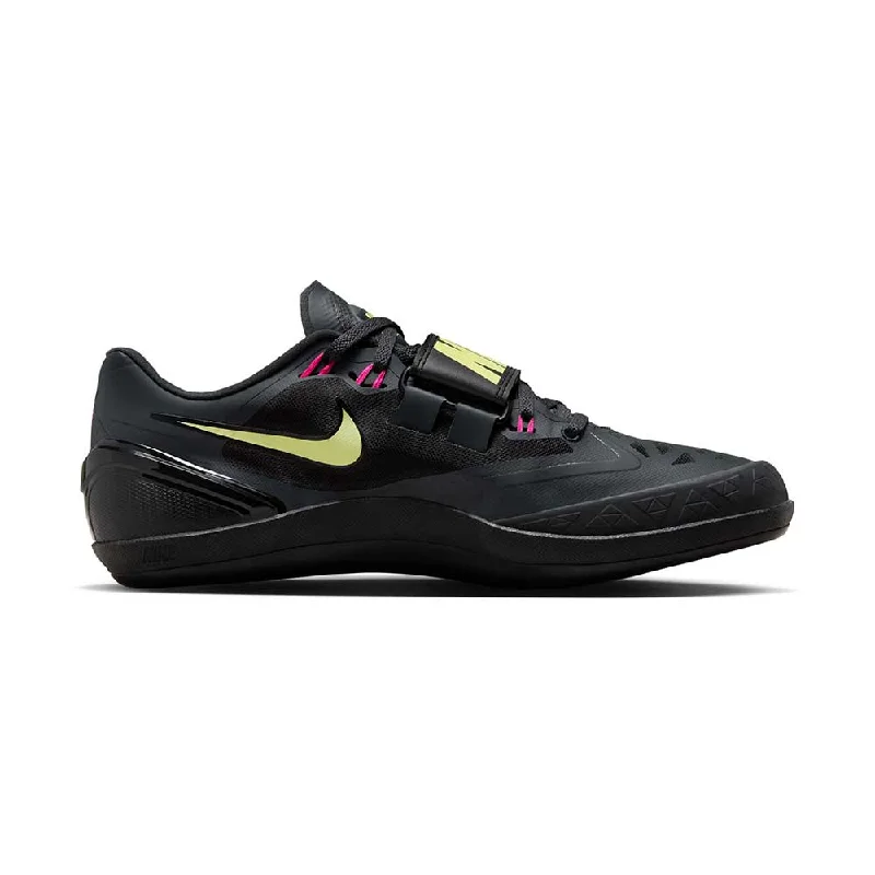 All Gender Zoom Rotational 6 Spike - Anthracite/Fierce Pink/Black - Regular (D)