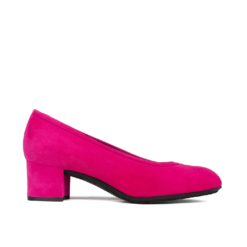 DAWEI FUCHSIA SUEDE