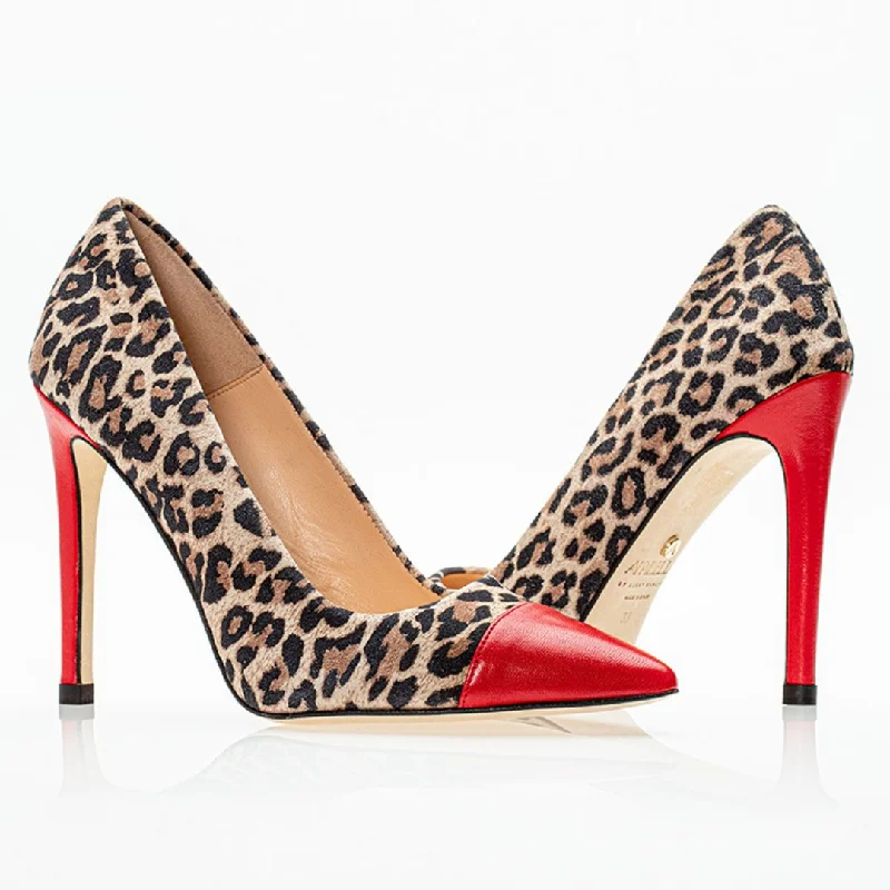 New York Pumps Animal Print