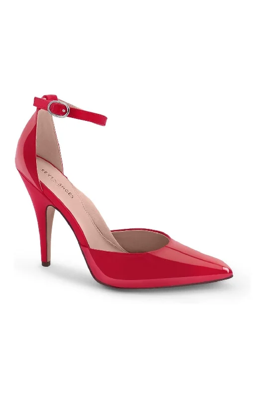 Ankle Strap D'Orsay Wide Width Pump