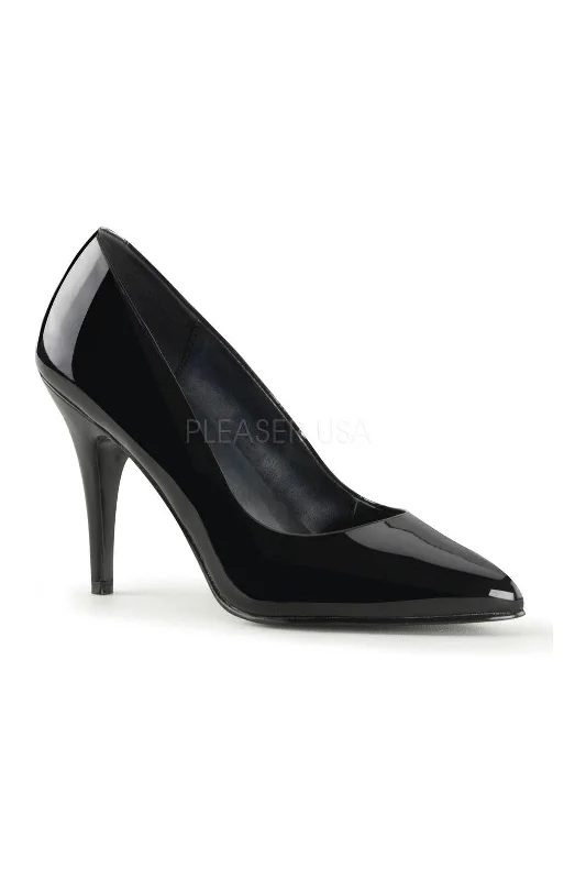 VANITY-420 Pump  | Black Patent